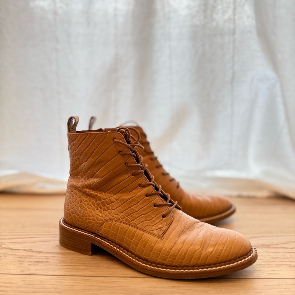 Tan Leather Boots